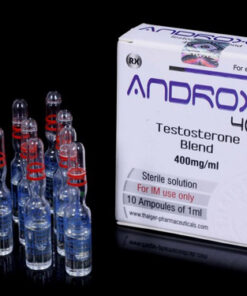 ANDROX 400 | TESTOSTERONE BLEND 400MG/ML X 10X 1ML AMPS | THAIGER PHARMA